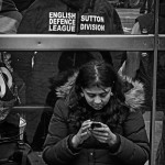 EDL protest, Luton, February 2011