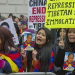 “There is no greater sorrow on earth than the loss of one’s native land” – outside the Chinese Embassy, London, March 2013
