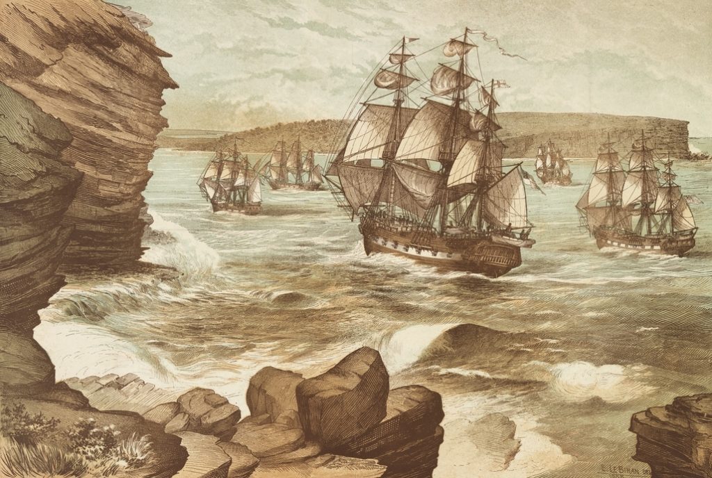 the first fleet convict voyage