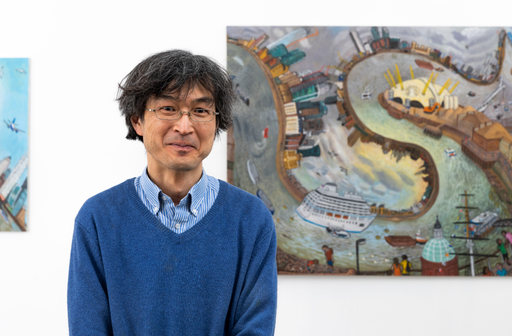 Jiro Osuga, May 2021. Photograph: Antonio Parente.