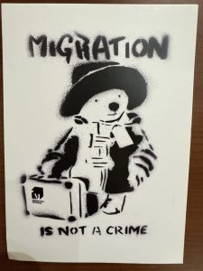This postcard was on the table at the Migration Network session in Liverpool, where we filmed the event highlights. It triggered a connection to my heritage.
